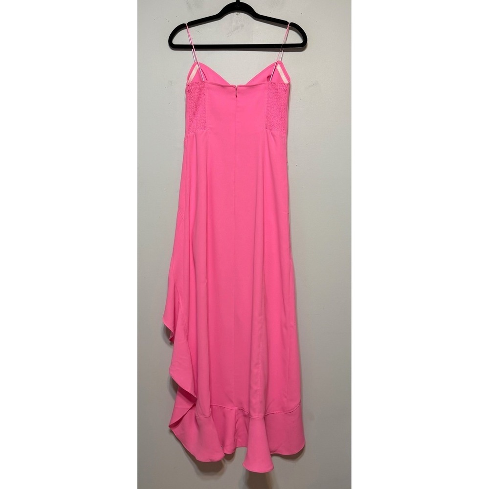 Amanda Uprichard Barbiecore High Low Gown Women Small Coquette Wedding Guest - Picture 3 of 9